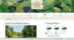 Desktop Screenshot of golfpark-rittergut-birkhof.de